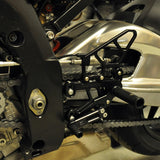 05-0751B BMW S1000RR 2009-14 HP4 2013-14 Complete Rearset Kit w/ Pedals - GP Shift