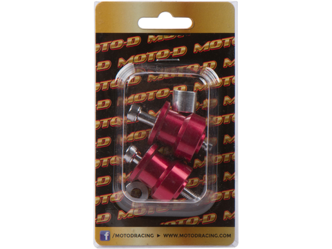MOTO-D Swingarm Spools (6mm) - Red