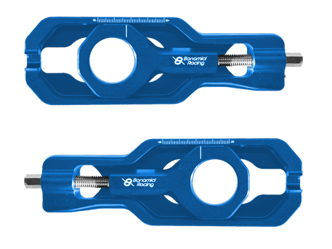 Bonamici Suzuki GSX-R 1000 Chain Adjuster (2017+) (Blue)